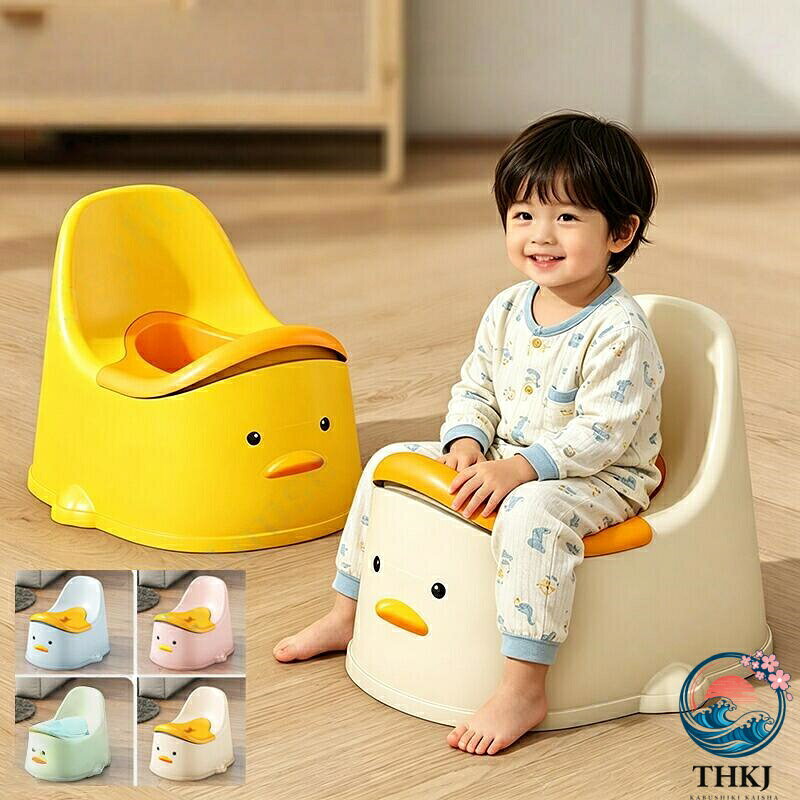 【全品5%ポイント】おまる オマル 子供 トイレ トレーニング 補助便座 アヒル羽型 ...