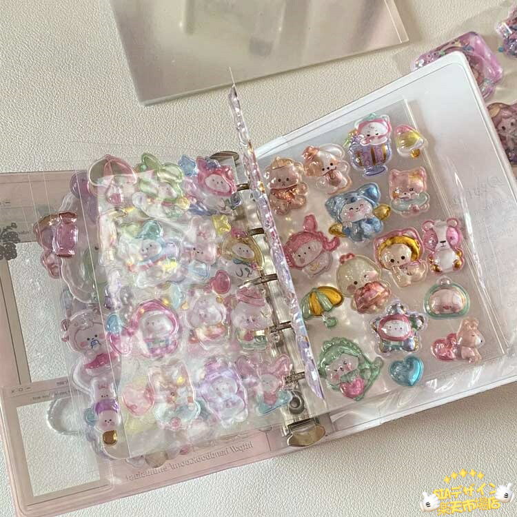 【全品5%ポイント】透明剥離紙 シール台紙 PETフィルム シール台紙 シール帳 40枚...