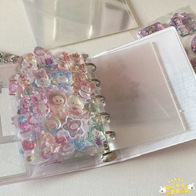 【全品5%ポイント】透明剥離紙 シール台紙 PETフィルム シール台紙 シール帳 40枚...