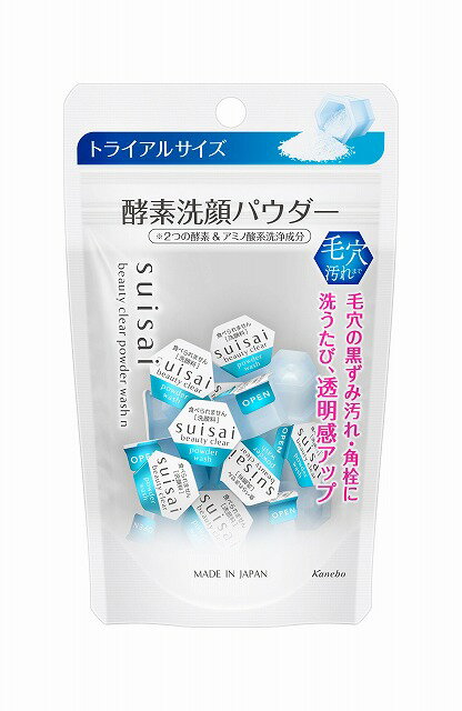 スイサイ　ビューティクリア　パウダーウォッシュN(トライアル) 0.4g×15個のサムネイル