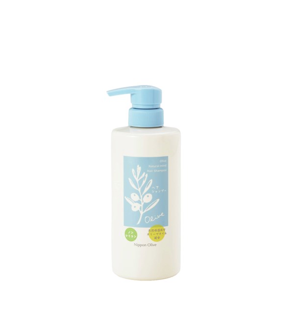 Rakuten - ◆マラソン最大2000円OFF＆P10倍◆日本オリーブ　ナチュラルマインド　シャンプー　つめかえ用（400ml）・本体（500ml）