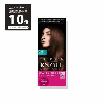 【マラソンP10倍&100%Pバック抽選】スティーブンノル　カラークチュール 液状ヘアカラー　＜6M　マロンブラウン＞　コーセー