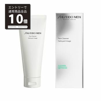 【マラソンP10倍 100 Pバック抽選】SHISEIDOメン フェイス クレンザー 130g シセイドウメン 資生堂メン