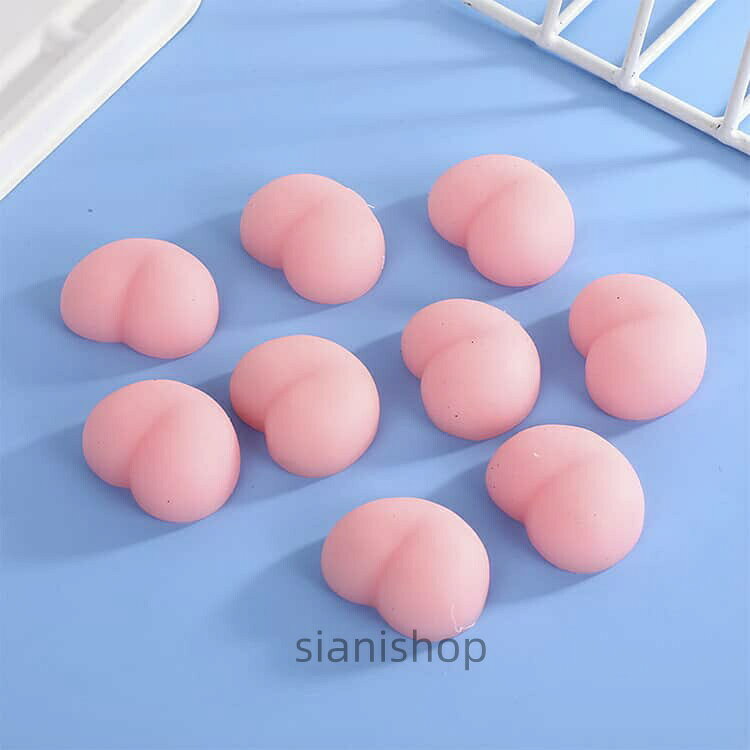 50個組 DIY おしり DIY用 ぷにぷに シールに貼る おしりシール キャラクター お尻 おしりスクイーズ スクイーズ シール 立体シール 3D もちもち かわいい ぷっくり 5 女の子 ぷくぷく sianishop-10016346 Siani サンプル画像2