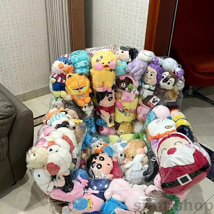 ぬいぐるみ収納 チェア ビーンバッグ 透明 100*90*95cm ぬいぐるみ 収納 ソファ 背もたれ付き 椅子 ビニール椅子 大きめ キッズ 子供用 ソファー 収 おもちゃ ローソファー [2]