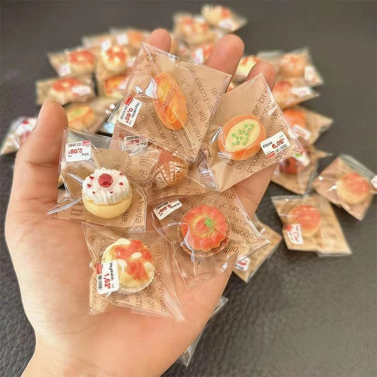 100個セット ミニスクイーズ ぷにぷに おもちゃ 食べ物 スクイーズ100個セット キッズ インテリア リアル ソフトスクイーズ sianishop-10010012 Siani サンプル画像2