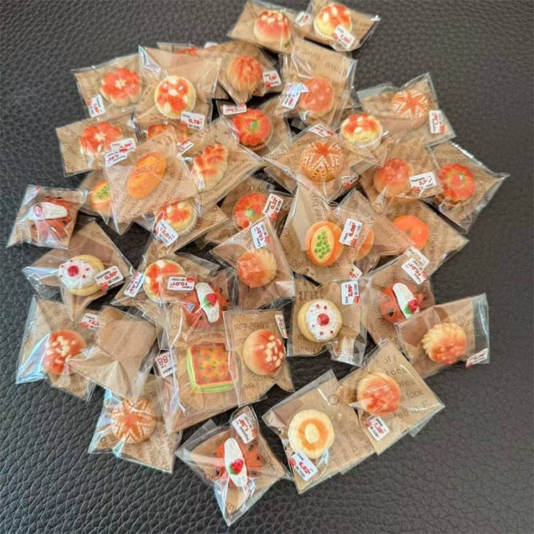 100個セット ミニスクイーズ ぷにぷに おもちゃ 食べ物 スクイーズ100個セット キッズ インテリア リアル ソフトスクイーズ sianishop-10010012 Siani サンプル画像3