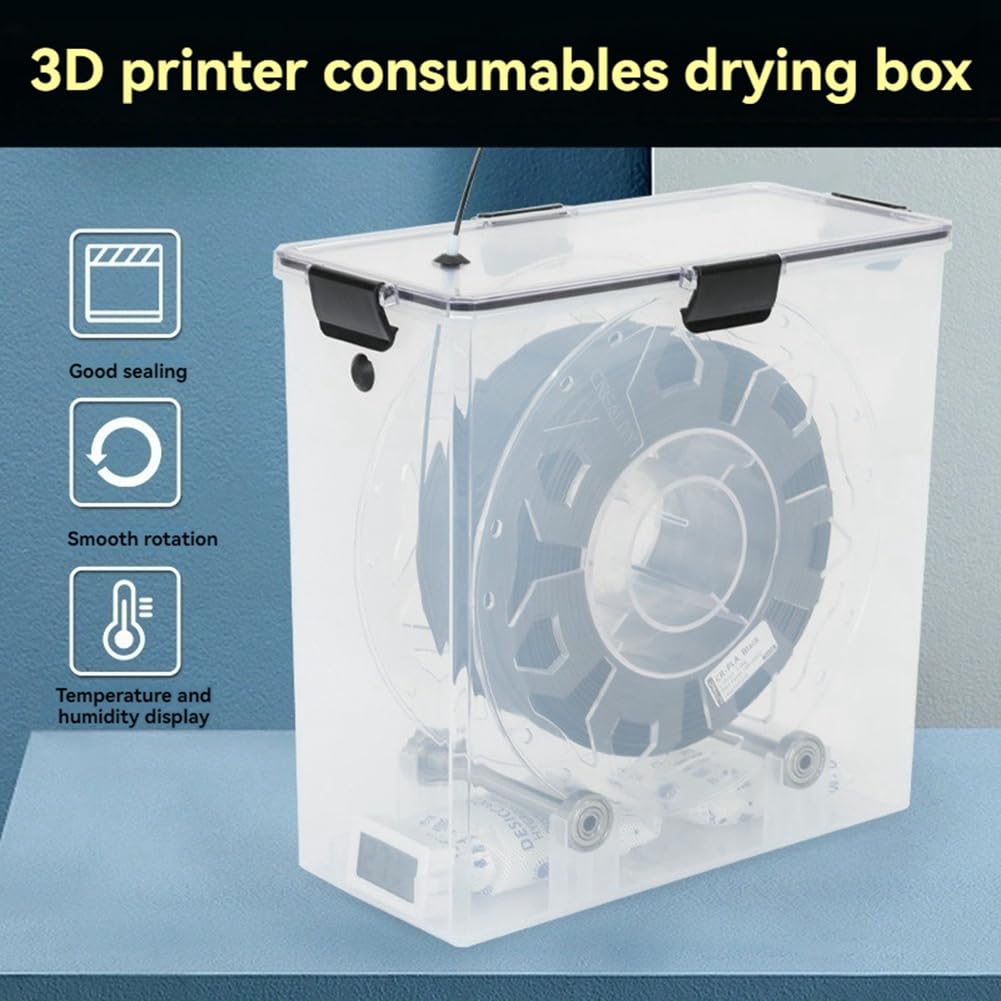 3Dプリンターフィラメントドライボックスストレージ熱風加熱ストレージ印刷材料ボ...