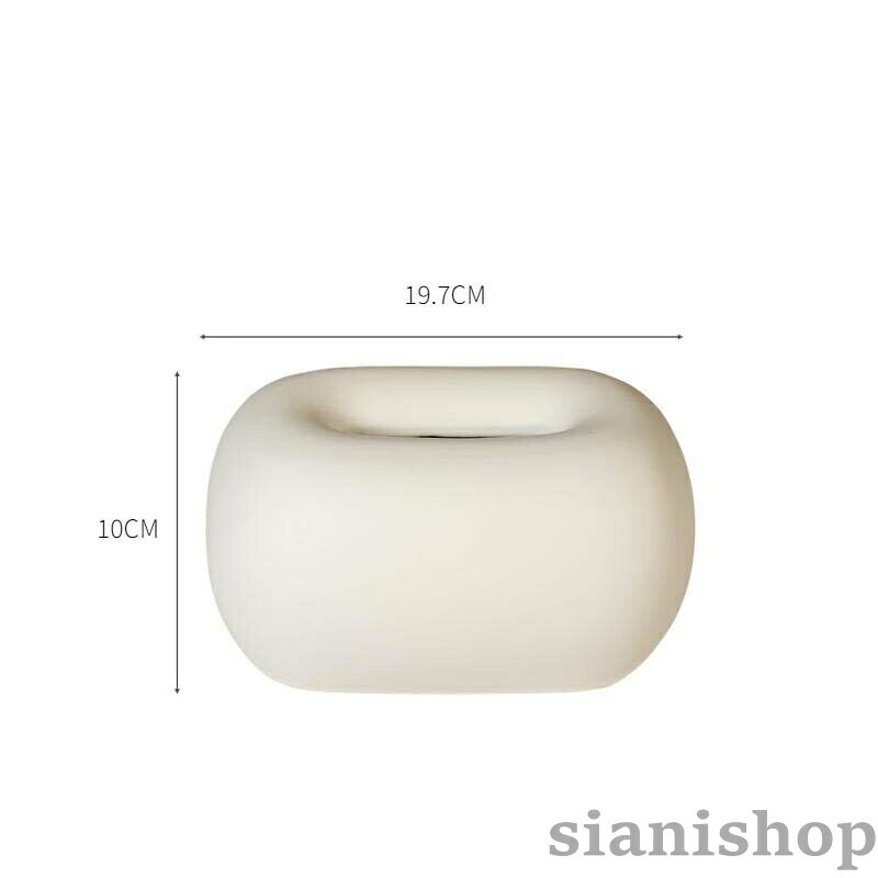 ティッシュケース 陶器 おしゃれ セラミック ティッシュカバー カバー ティッシュボックスケース 陶瓷 詰め替え [3]