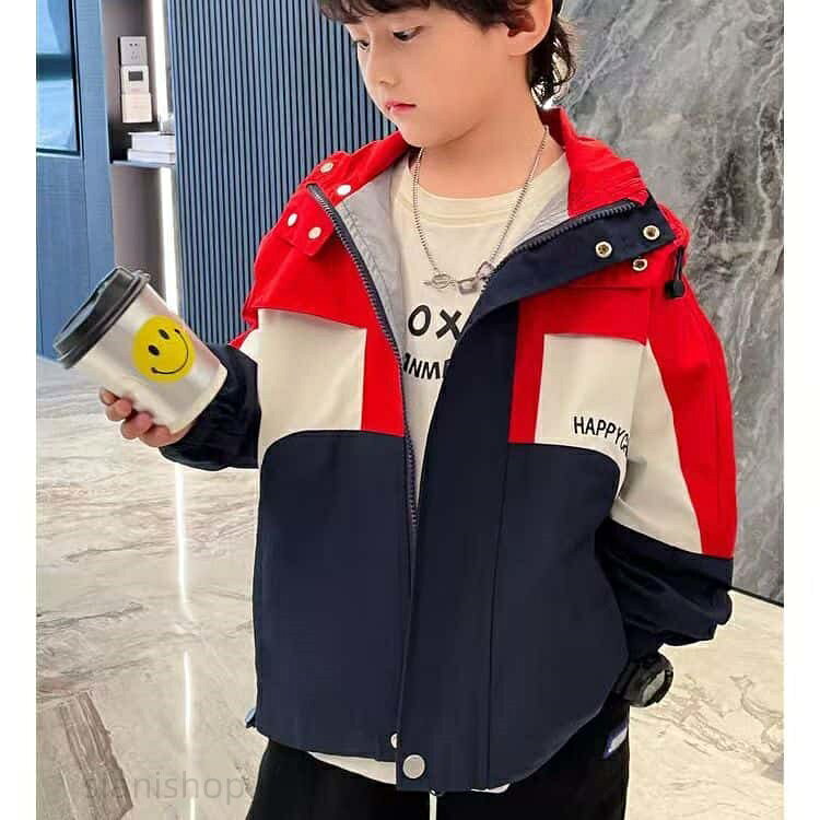 Sianiのキッズ マウンテンパーカー フード付き おしゃれ ウィンドブレーカー アウター 無地 女の子 かっこいい かわいい ジップパーカー 薄手 撥水 男の子 秋服 ジャ 子供服 ジャンパー｜アングル3
