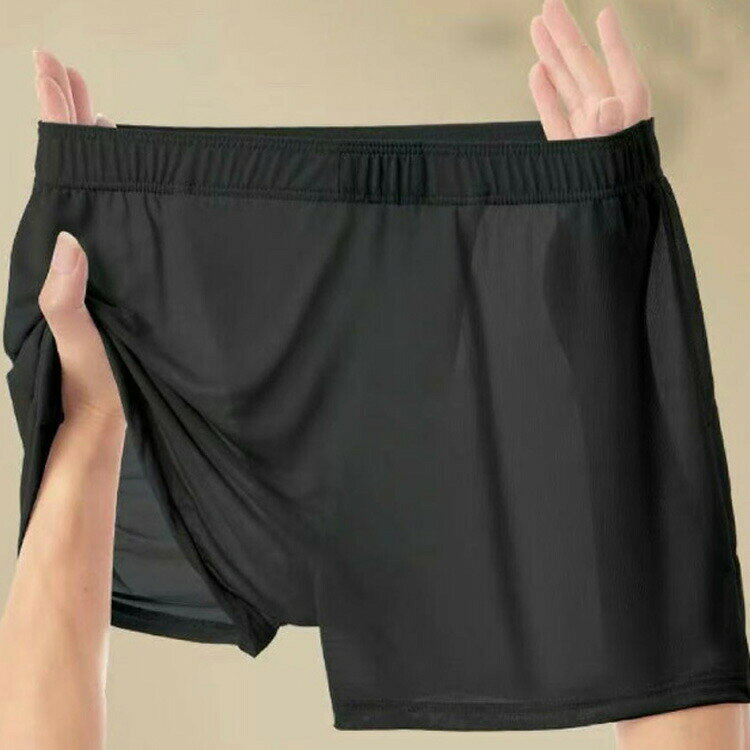 Sianiの接触冷感 男性用 トランクス パンツ 3枚セット 通気 ストレッチ 下着 おしゃれ メンズ メンズトランクス 夏用 冷感 プレゼント 父の日 ボクサーパンツ｜アングル2