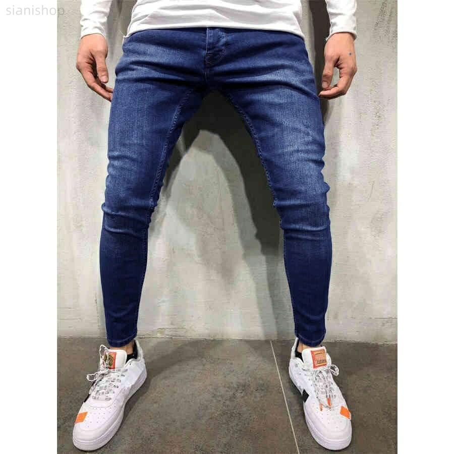 ジーパン ファッション ボトムス スキニーデニム ストレッチ スウェット 40代 デニムパンツ ジーンズ sianishop-10031070 Siani サンプル画像2