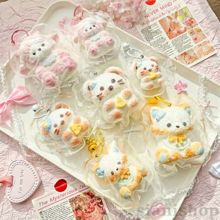 スクイーズ玩具 キーホルダー付 ゾウ ペンギン 動物 もちもち ぷにぷに ストレス解消 減圧 おもちゃ イヌ ネズミ きつね 柔らかい ふわふわ パン リアル 癒やし 大人 子供 食品サンプル sianishop-10035927 Siani サンプル画像3