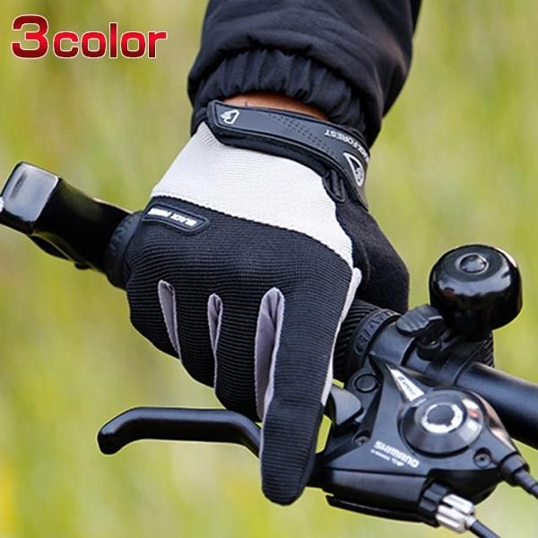Rakuten - サイクリング グローブ 自転車手袋 スポーツ 男女兼用 手袋 アウトドア 滑り止め スマホ操作 耐高温性 日焼け止め