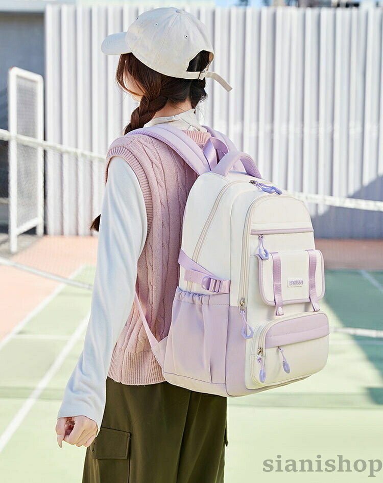 小学生リュック 女の子 ランリュック 子供 遠足 修学旅行 韓国 キッズ リュック リ...