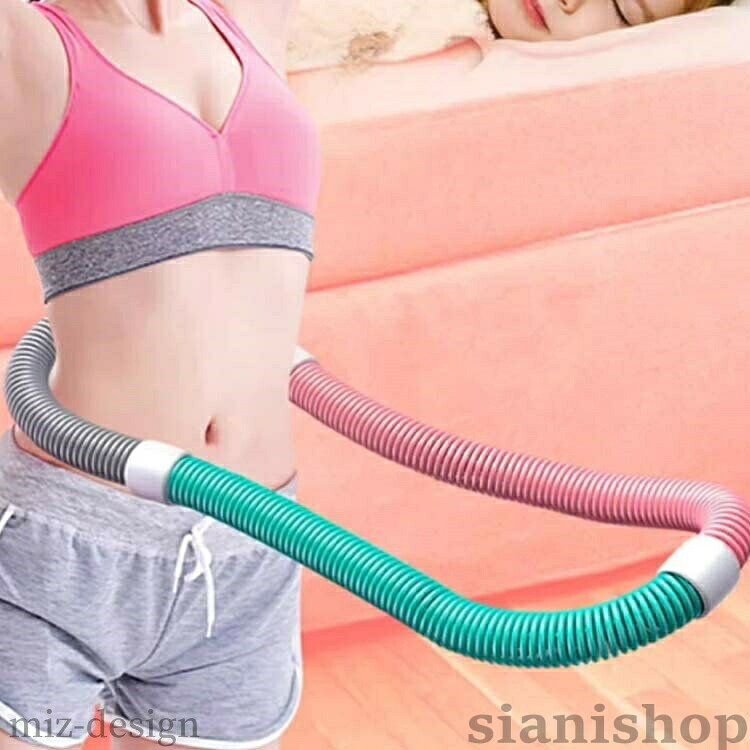 フラフープ 大人用 1.6kg ソフト ソフトスプリングフラフープ エクササイズグッズ ...