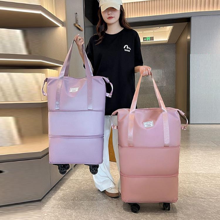 出産 レディース 防水 折りたたみ 3way 軽量 林間学校 機内持ち込み 旅行カバン 修学旅行 大容量 キャスター付き キャリーバッグ sianishop-10014469 Siani サンプル画像3