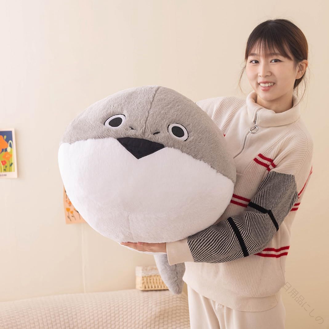 Sianiの抱き枕 ぬいぐるみ 大きい サカバンバスピスクッション 萌え系 だきまくら サカバンバスピス かわいい 海洋生物 ふわふわ もちもち 添い寝枕 大きい抱き枕 幼 ギフト 贈り物 スタイル2｜アングル2