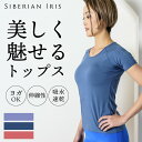 SALE!【吸水速乾ラグランシャツ】送料無料 ヨガウェア トップス おしゃれ かわいい ホットヨガ スポーツウェア ピラティス ダイエット ヨガ フィットネスウ...