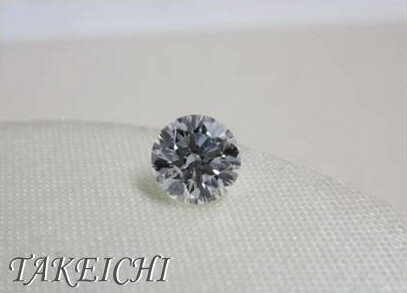 送料無料♪★ルース★◇ダイヤ0.408ct◆ソーティング付【中古】“s22204