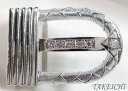 シルバー★バックル◇ダイヤ0.553ct ゴージャス!【中古】“s22777