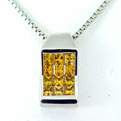 【中古】Pt850★ネックレスイエ...