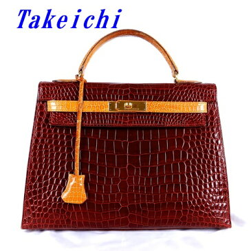 【エルメス】ポロサス ★ ハンド ショルダー 2WAYバッグ ケリー32【中古】/b10006230