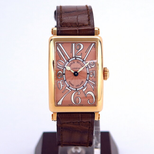 【FRANCK MULLER/フランクミュラー】902QZ ロングアイランド 750YG ゴールド クォーツ 腕時計 人気 おしゃれ 人気【中古】/29188/10012939