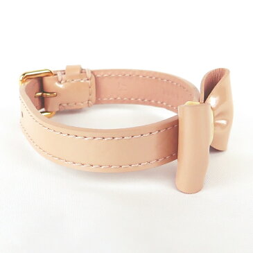 【ルイ・ヴィトン/LOUIS VUITTON】ブレスレット★フェイヴァリット モノグラム ヴェルニ リボン プレゼント【中古】/s21935/10005366