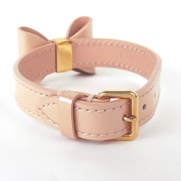 【ルイ・ヴィトン/LOUIS VUITTON】ブレスレット★フェイヴァリット モノグラム ヴェルニ リボン プレゼント【中古】/s21935/10005366
