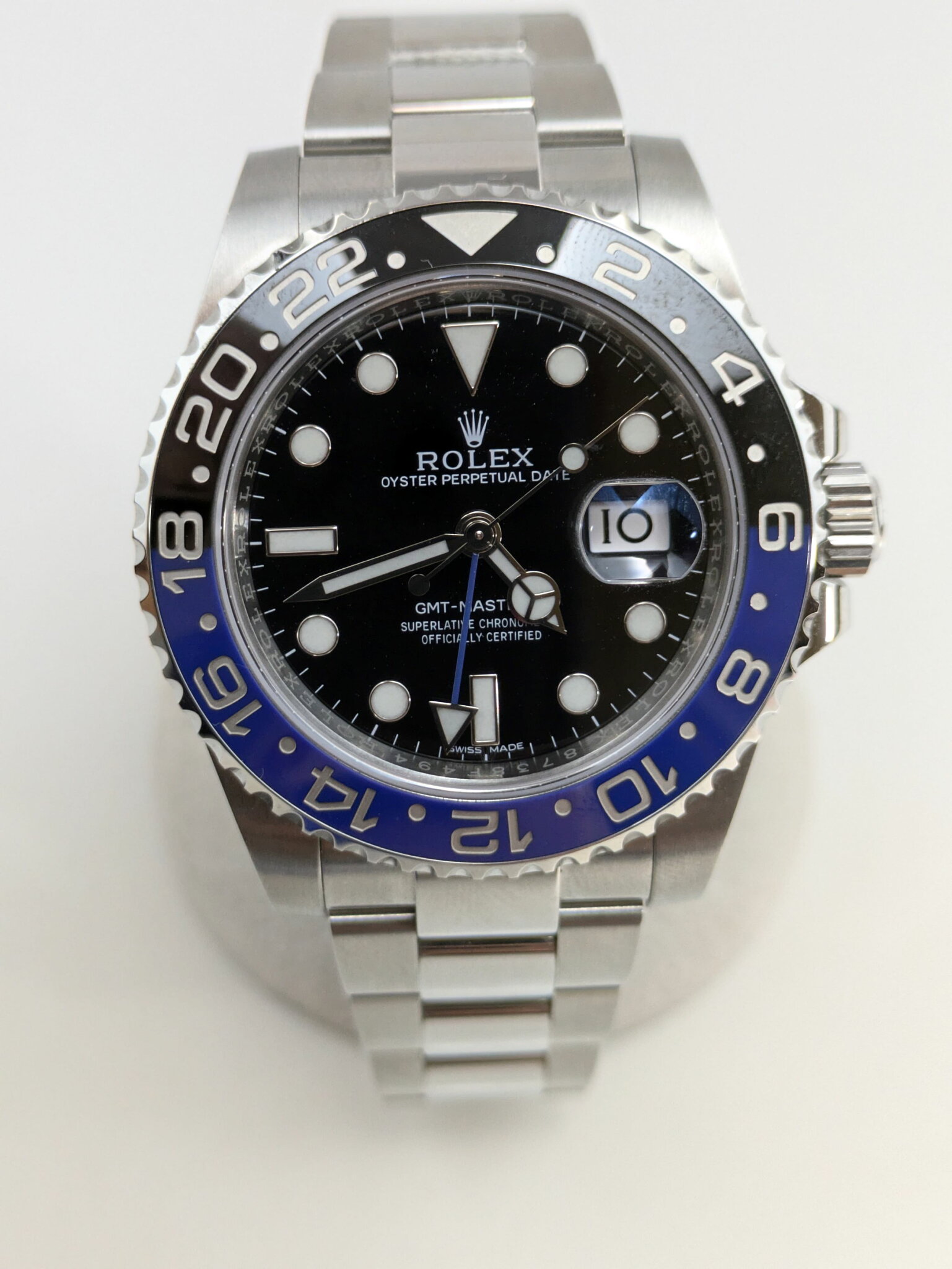 【ROLEX/ロレックス】 GMTマスターII 116710BLNR 腕時計