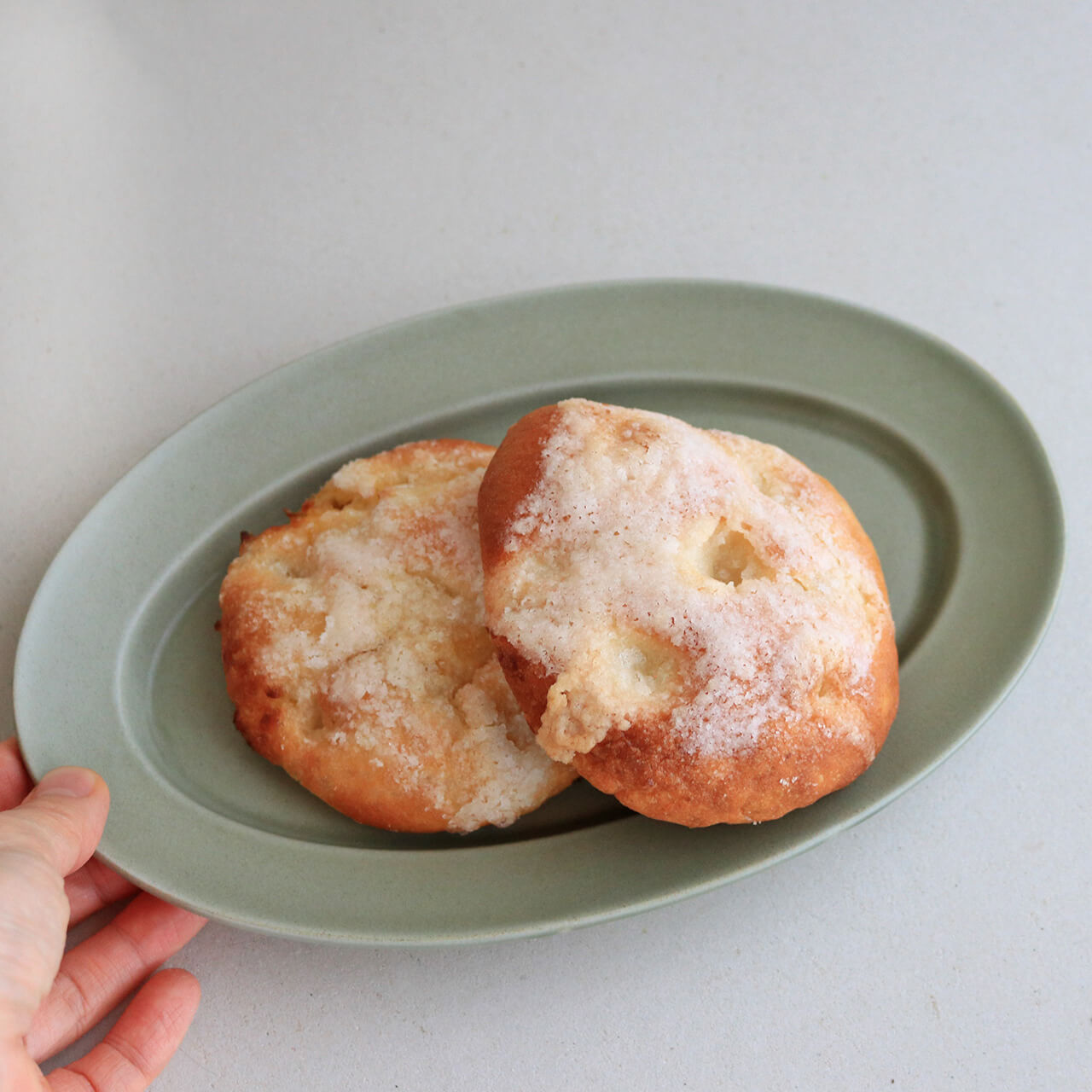 【冷凍】二宮さんのレモンのシュガーバターパン 2個セット ＊ 北海道産小麦 大雪なたまご 北海道がつま..