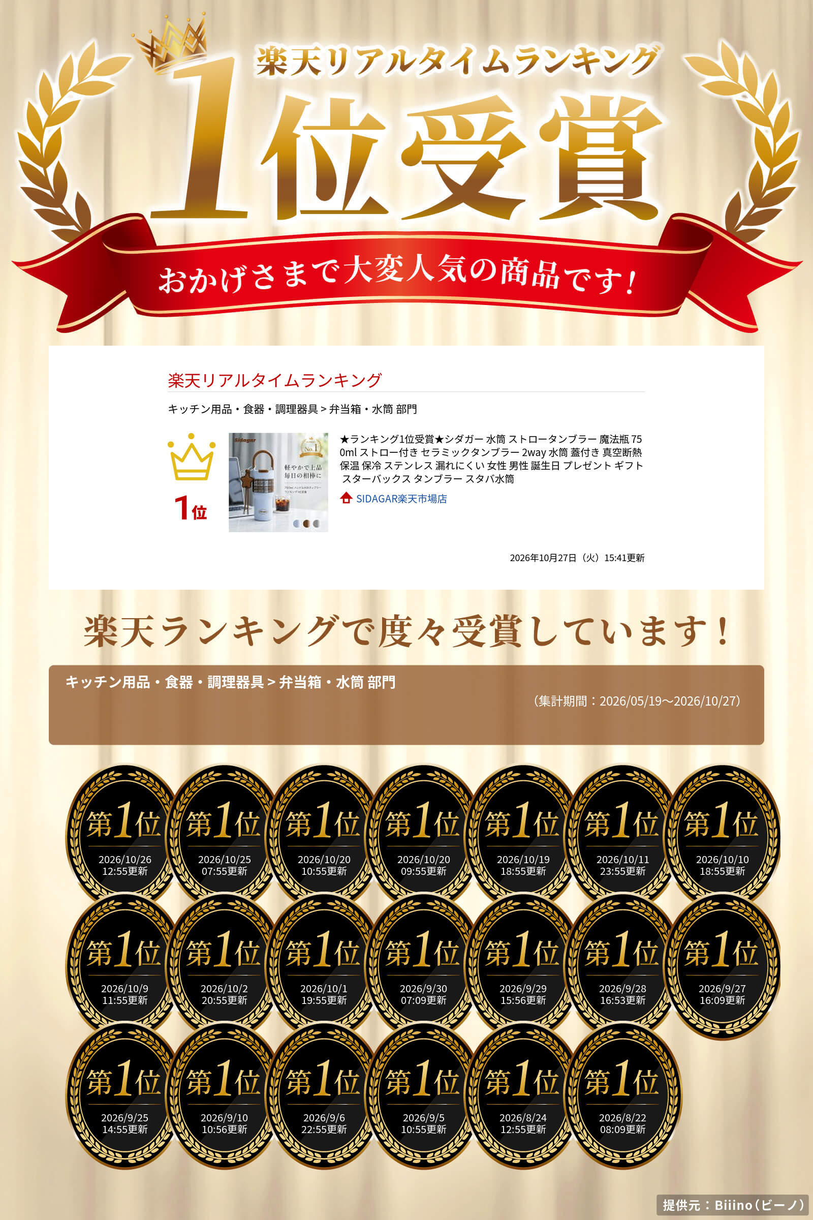★ランキング1位受賞★シダガー 水筒 ストロータンブラー 魔法瓶 750ml ストロー付き セラミックタンブラー 2way 水筒 蓋付き 真空断熱 保温 保冷 ステンレス 漏れにくい 女性 男性 誕生日 プレゼント ギフト スターバックス（2/3）