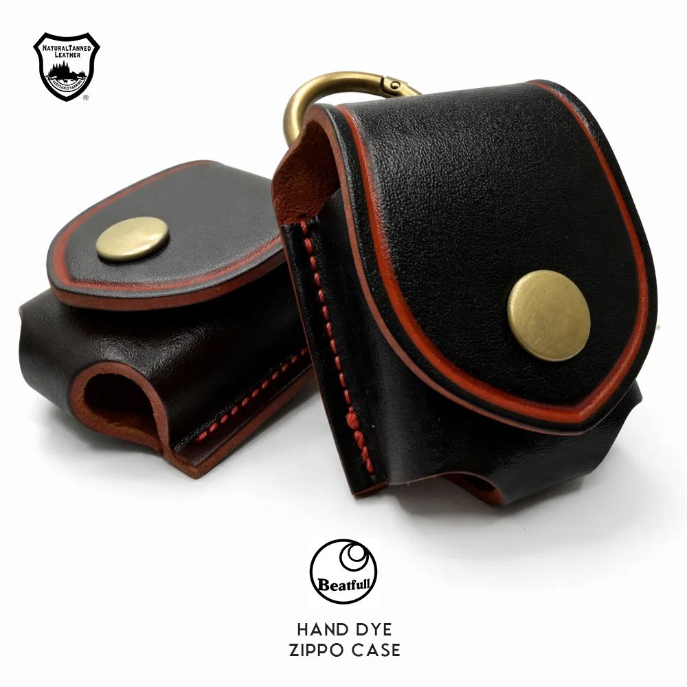 ジッポケース ZIPPOケース オイルライターケース メンズ レディース 人気 ブランド Beatfull ビートフルレザーワークス ハンドダイ ジッポケース 日本製 国産 手染め 牛革 レザー 栃木レザー 喫煙グッズ ライターケース 収納 USBケーブル シンプル かっこいい 革小物