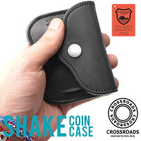 コインケース革【送料無料】CROSSROADSシェイクコインケースSHAKE小銭入れ栃木レザーAAランクメンズレディース皮革牛革