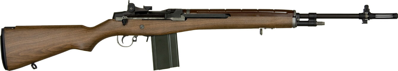 WE ガスブローバック SFA M14 刻印入りVer木目調樹脂ストック
