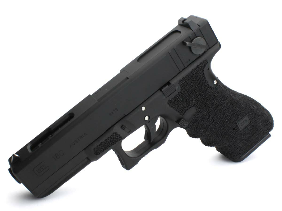 SIDE ARMS 東京マルイ 電動ハンドガンGlock18C SAIスタイルフレームカスタム スライドブラック