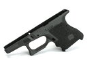 楽天サイドアームズSIDEARMS 東京マルイ Glock26純正フレーム TaranTacticalInovationsスタイル ステップリングフレーム ブラック フィンガーチャンネル有