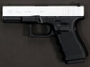 サイドアームズカスタム 東京マルイ ガスブローバックガン Glock19 Gen.4 セラコートシルバーカスタム