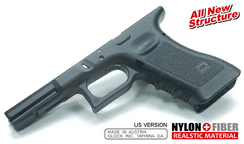GUARDER 東京マルイ Glock17用 リアルUSA刻印 強化フレーム ブラックのサムネイル
