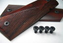 Gunsmith忍者 ウエスタンアームズ 1911シリーズ対応 グリップスクリュー 2.5mmレンチタイプ ブラック