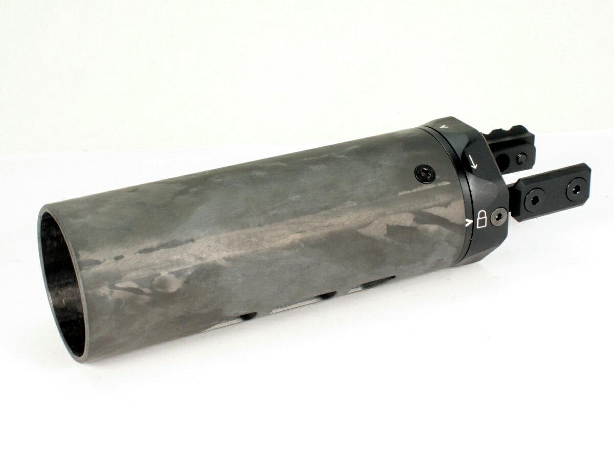 AngryGun MODTACタイプ M-RAC 6.5inch カーボンサプレッサーシールド タイプB