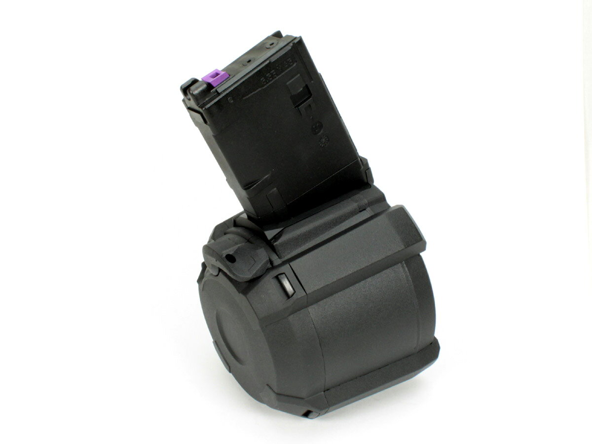T8 Airsoft 東京マルイM4ガスブローバック対応 MAGPUL PMAG D60タイプドラムマガジン