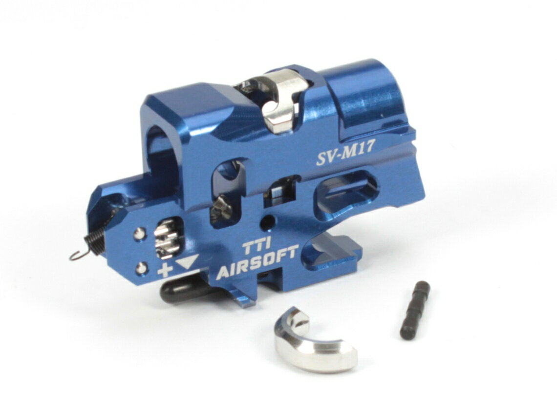 TTI AIRSOFT SIGAIR/VFC M17/18対応 TDCホップアップチャンバー アルミ Blue