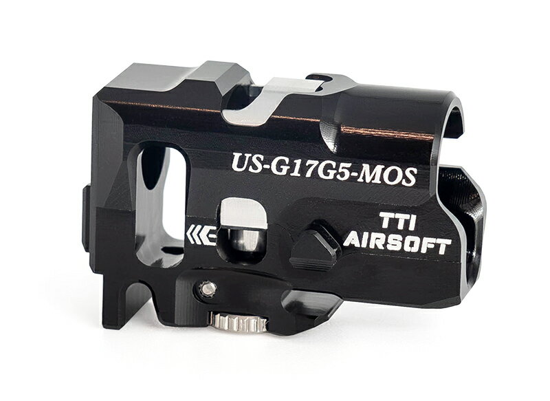 TTI AIRSOFT UMAREX/SRC Glock17Gen5専用 TDCホップアップチャンバー アルミ Black