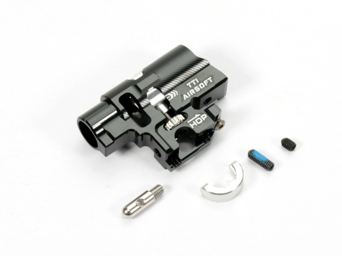 TTI AIRSOFT 東京マルイ HI-CAPA/1911シリーズ共用 INFINITYホップアップチャンバー アルミ Black