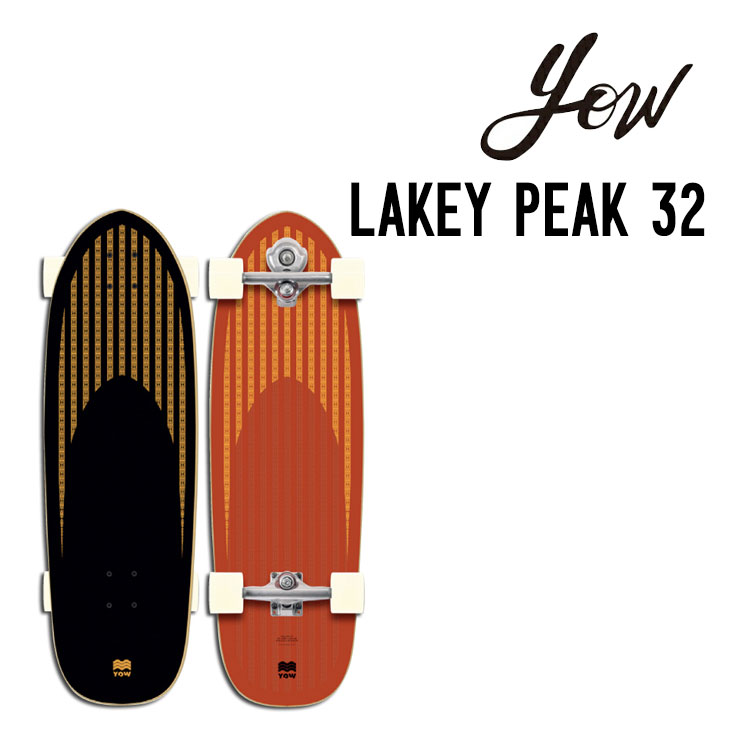 YOW SURF SKATE ヤウ サーフスケート LAKEY PEAK 32 レイキーピーク コンプリート スケートボード