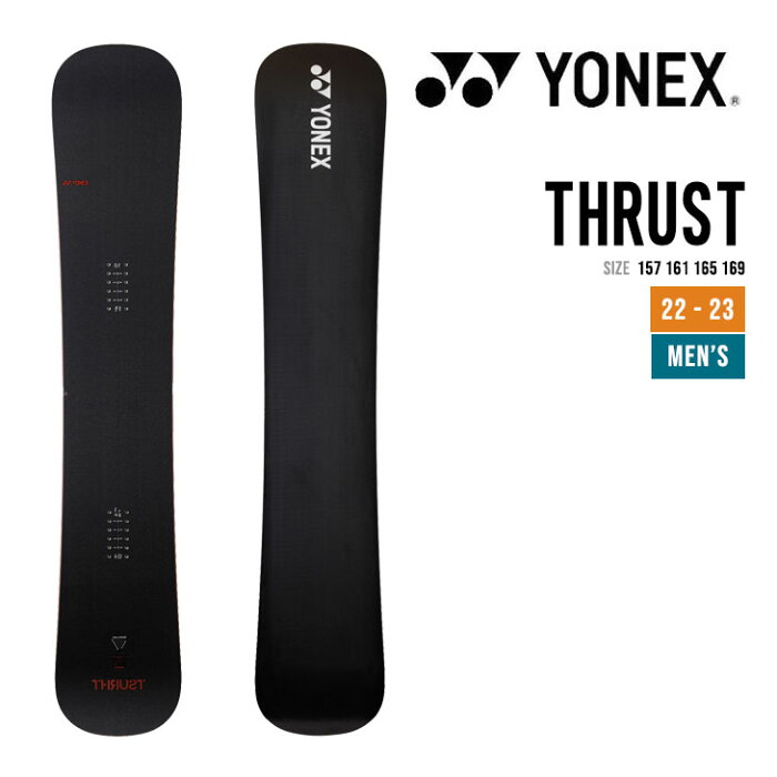 YONEX ヨネックス 22-23 THRUST スラスト [早期予約] [特典多数] スノーボード 157 161 165 169