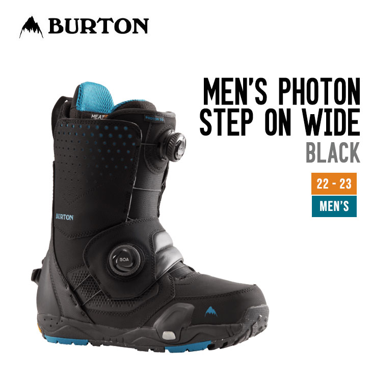 BURTON バートン 22-23 MEN'S PHOTON STEP ON WIDE メンズ フォトン ステップオン ワイド [早期予約] スノーボード ブーツ