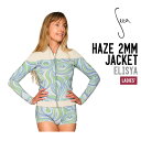 SEEA シーア HAZE 2MM JACKET ヘイズ ジャケット サーフィン レディース タッパー